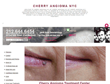 Tablet Screenshot of cherryangiomanyc.org