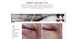 Desktop Screenshot of cherryangiomanyc.net